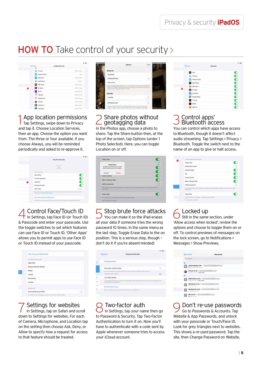 iPad User Preview Pages