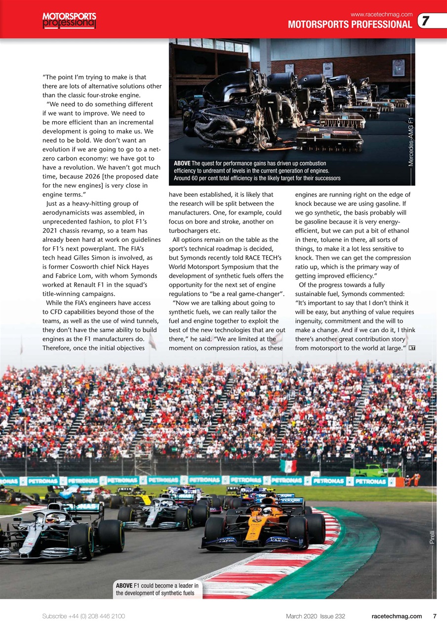 Race Tech Preview Pages