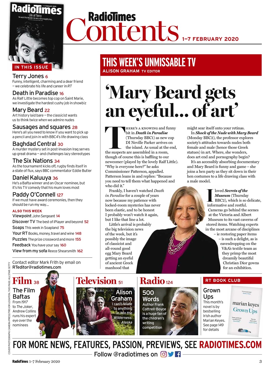 Radio Times Preview Pages