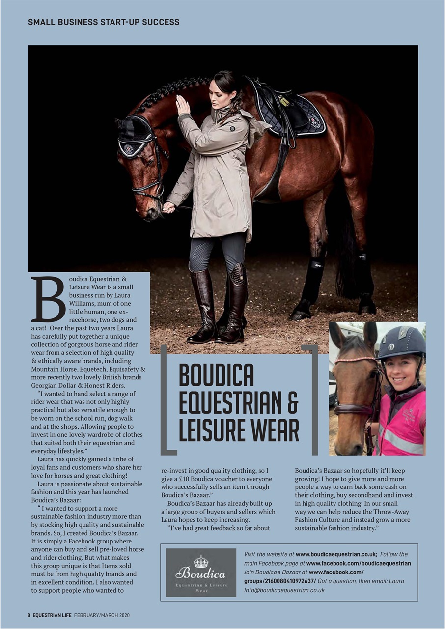 Equestrian Life Magazine Preview Pages