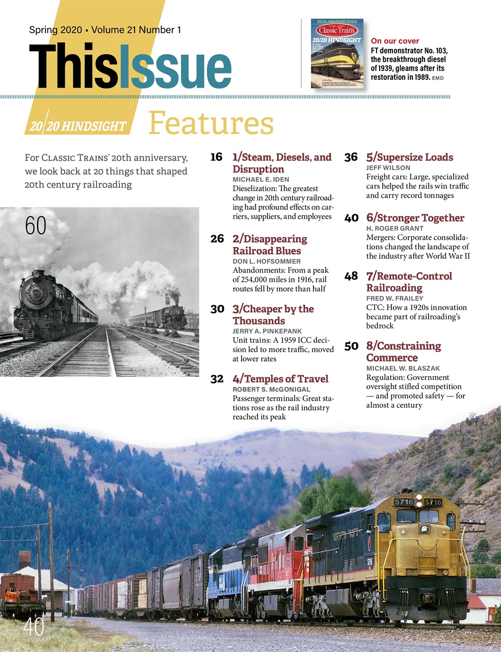 Classic Trains Preview Pages