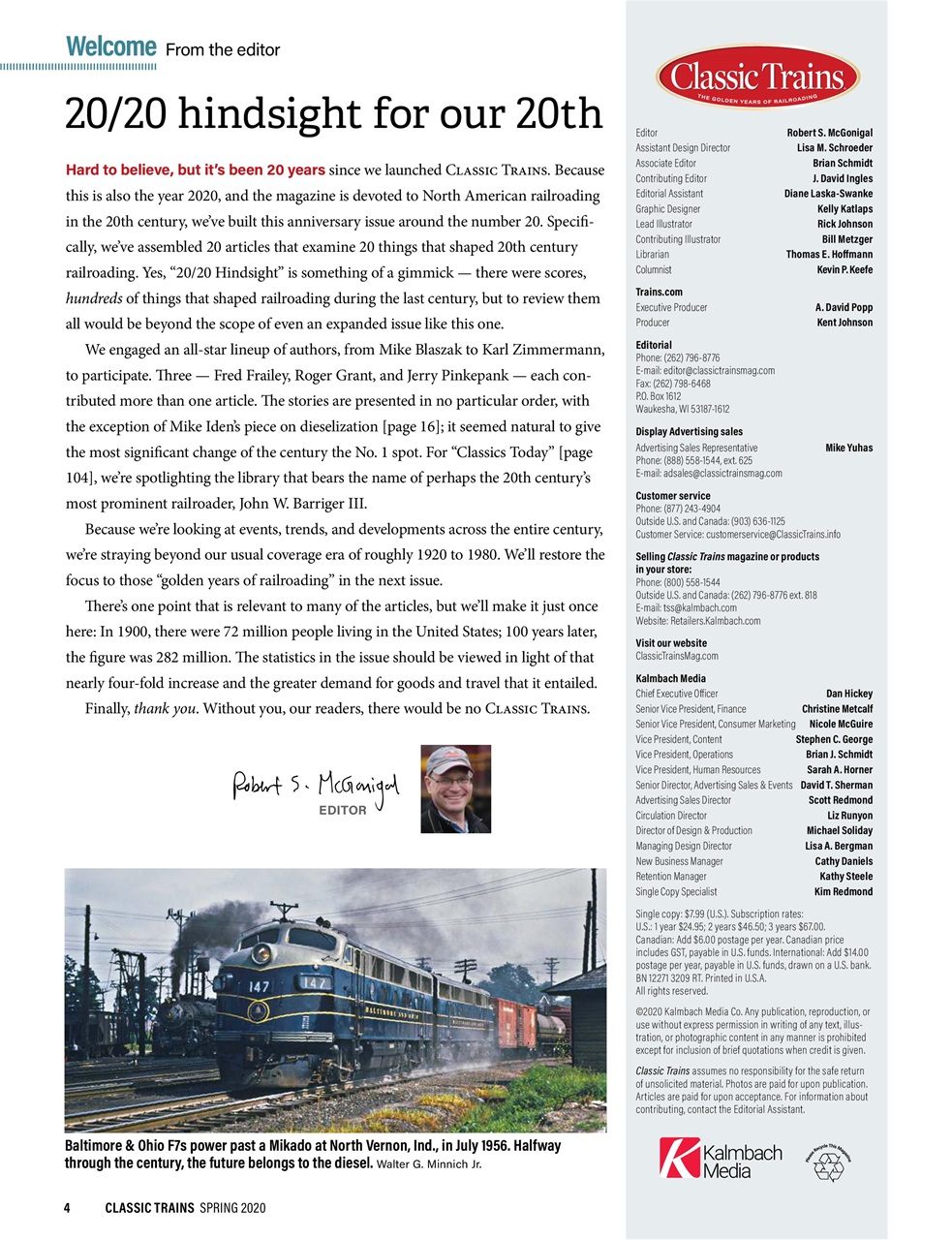Classic Trains Preview Pages