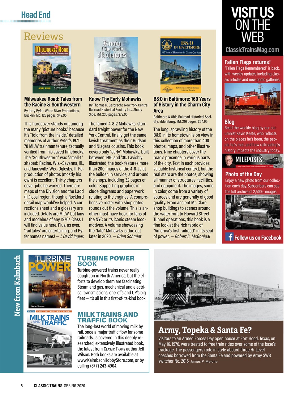 Classic Trains Preview Pages
