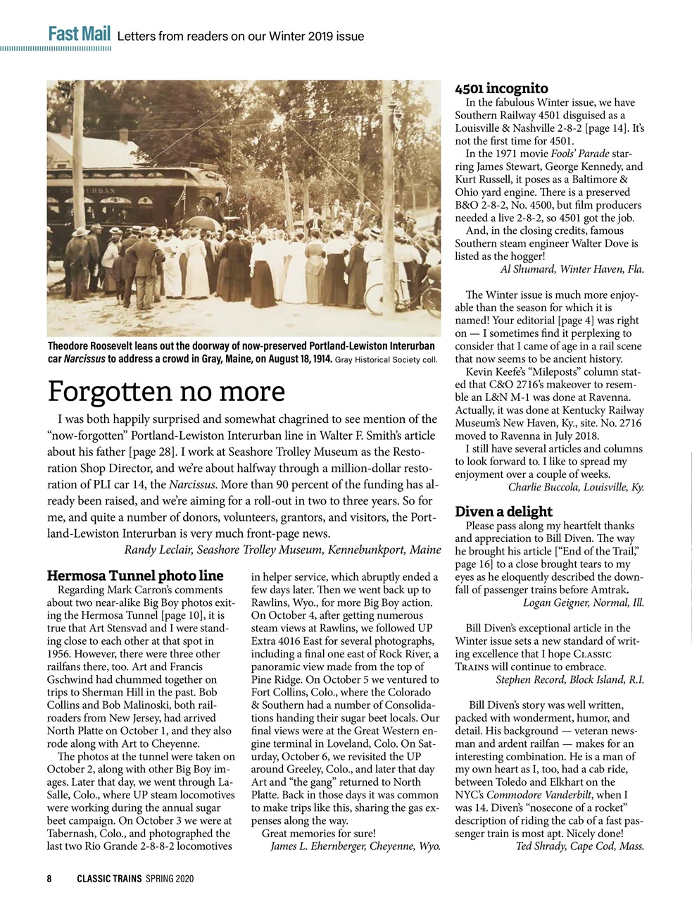 Classic Trains Preview Pages
