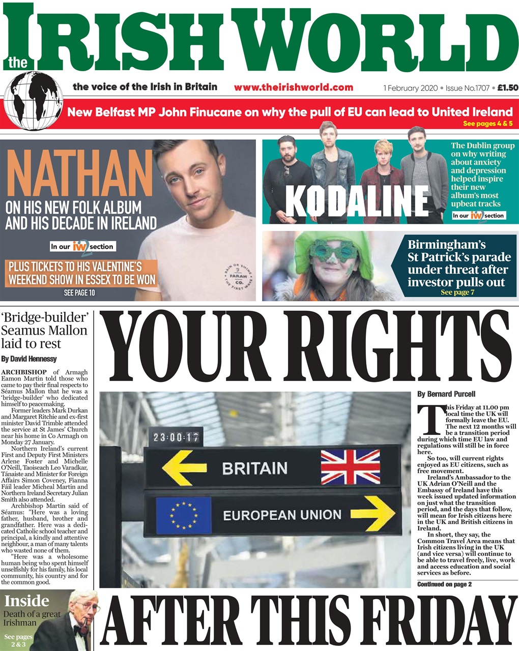 Irish World Preview Pages