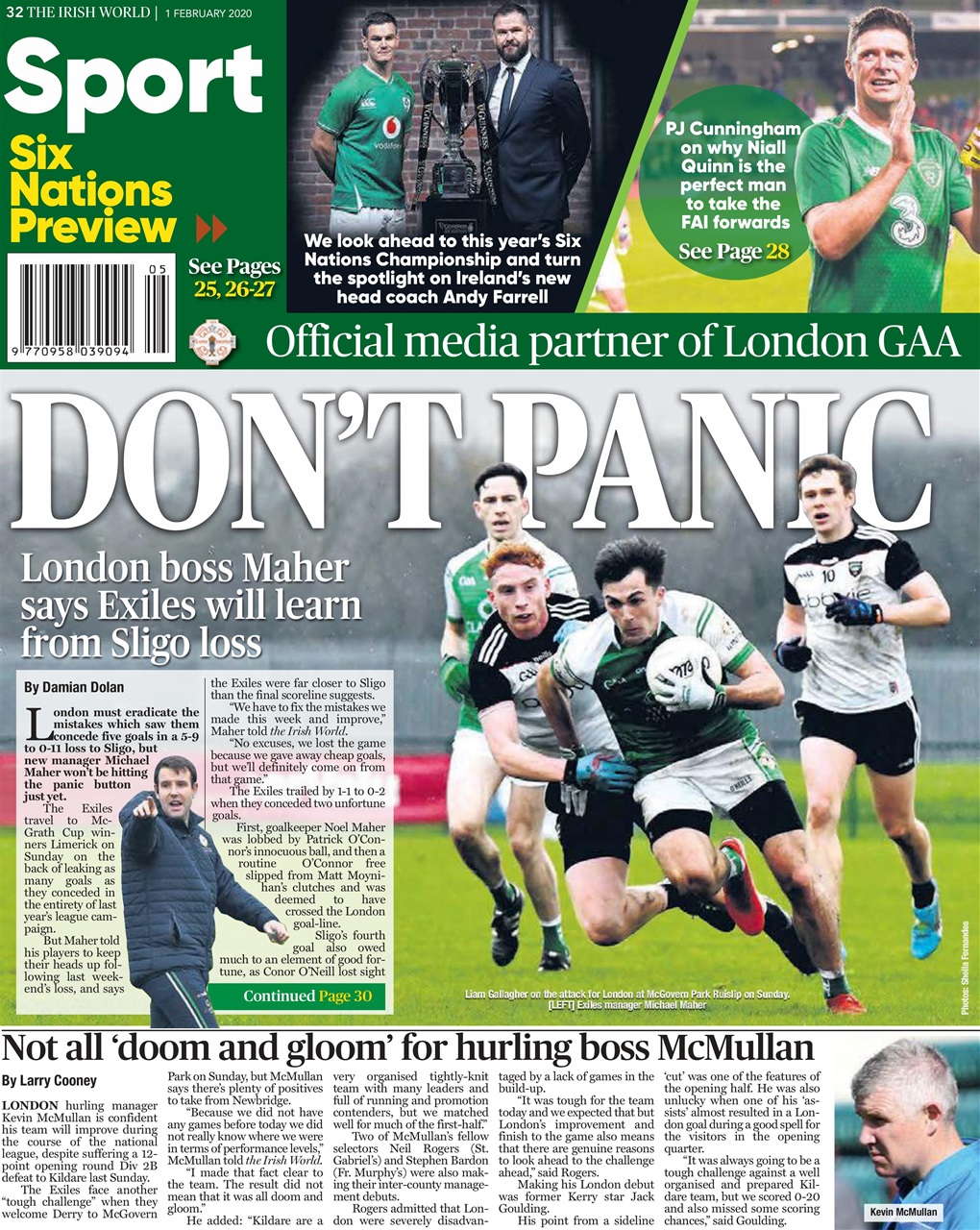 Irish World Preview Pages