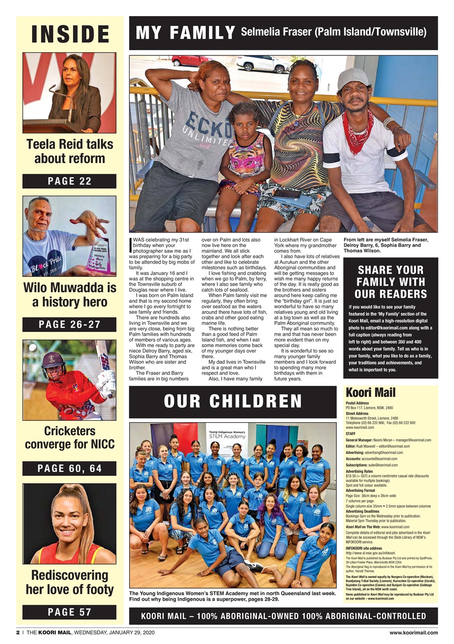 Koori Mail Preview Pages