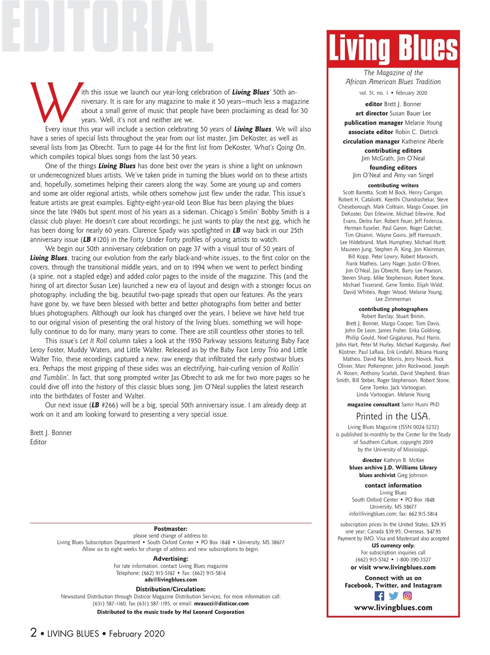 Living Blues Preview Pages