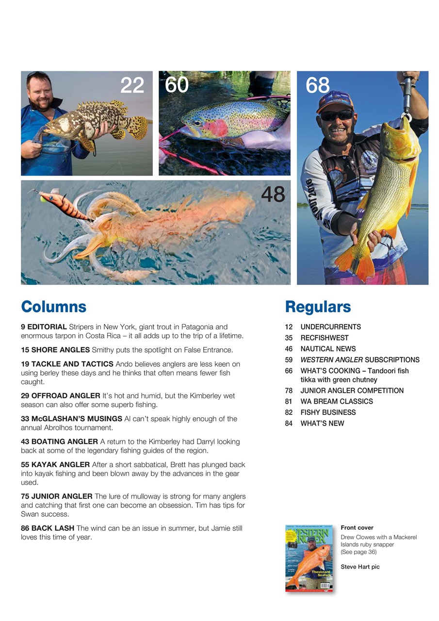 Western Angler Preview Pages