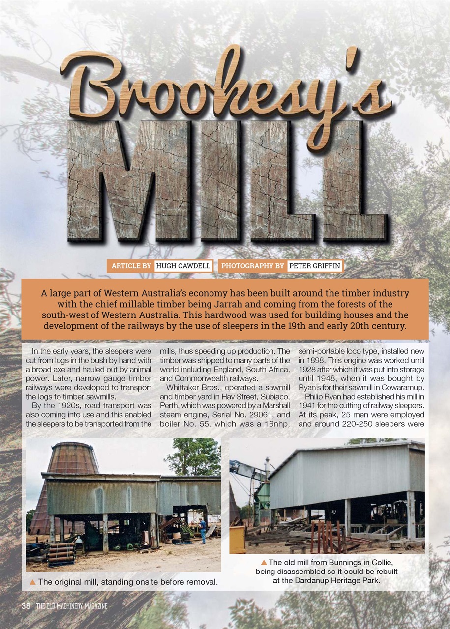 The Old Machinery Magazine Preview Pages