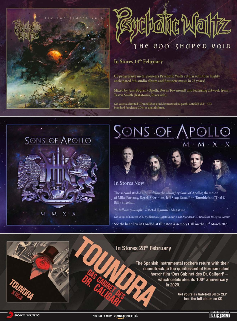 Metal Hammer Preview Pages