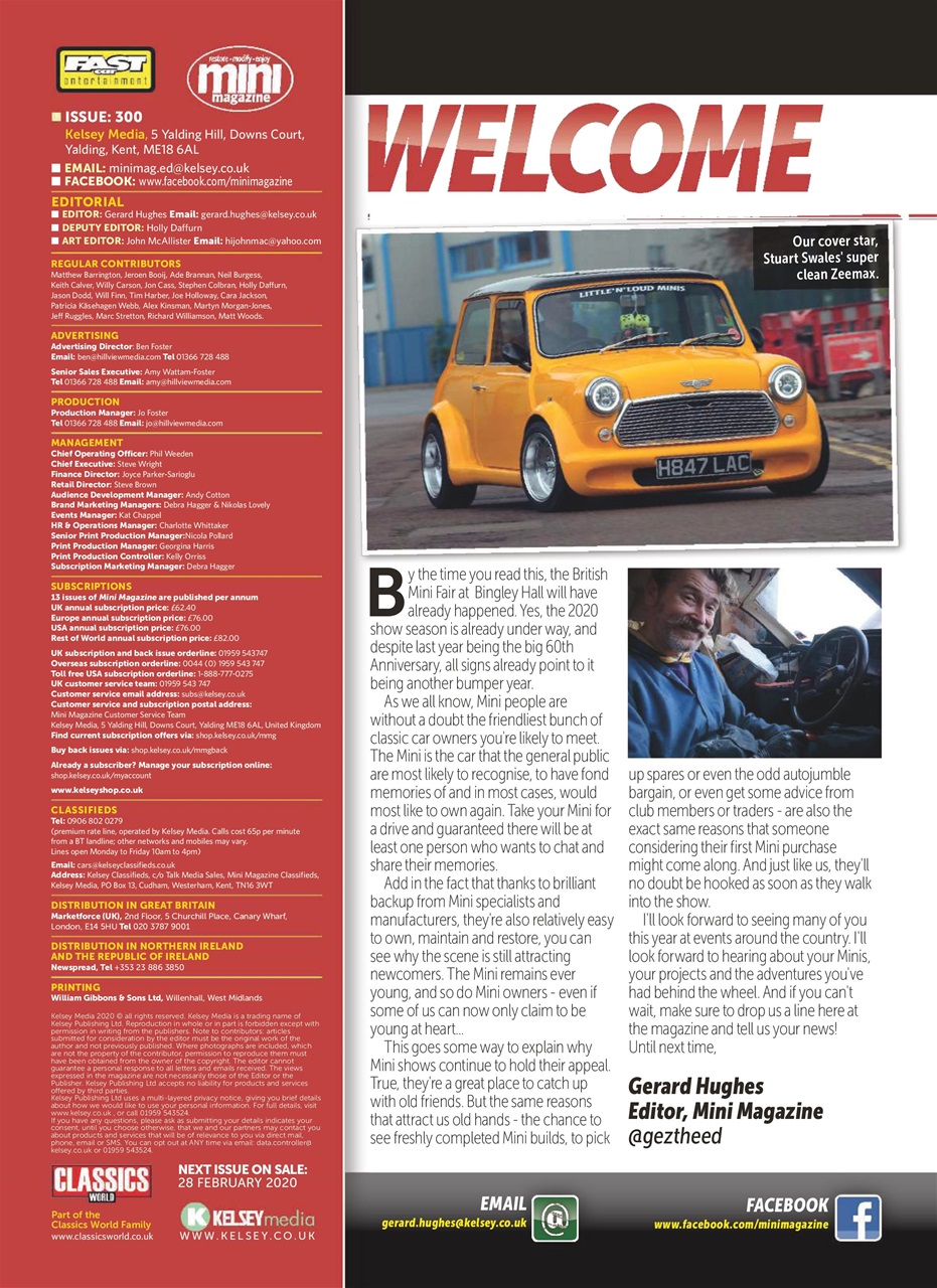 Mini Magazine Preview Pages