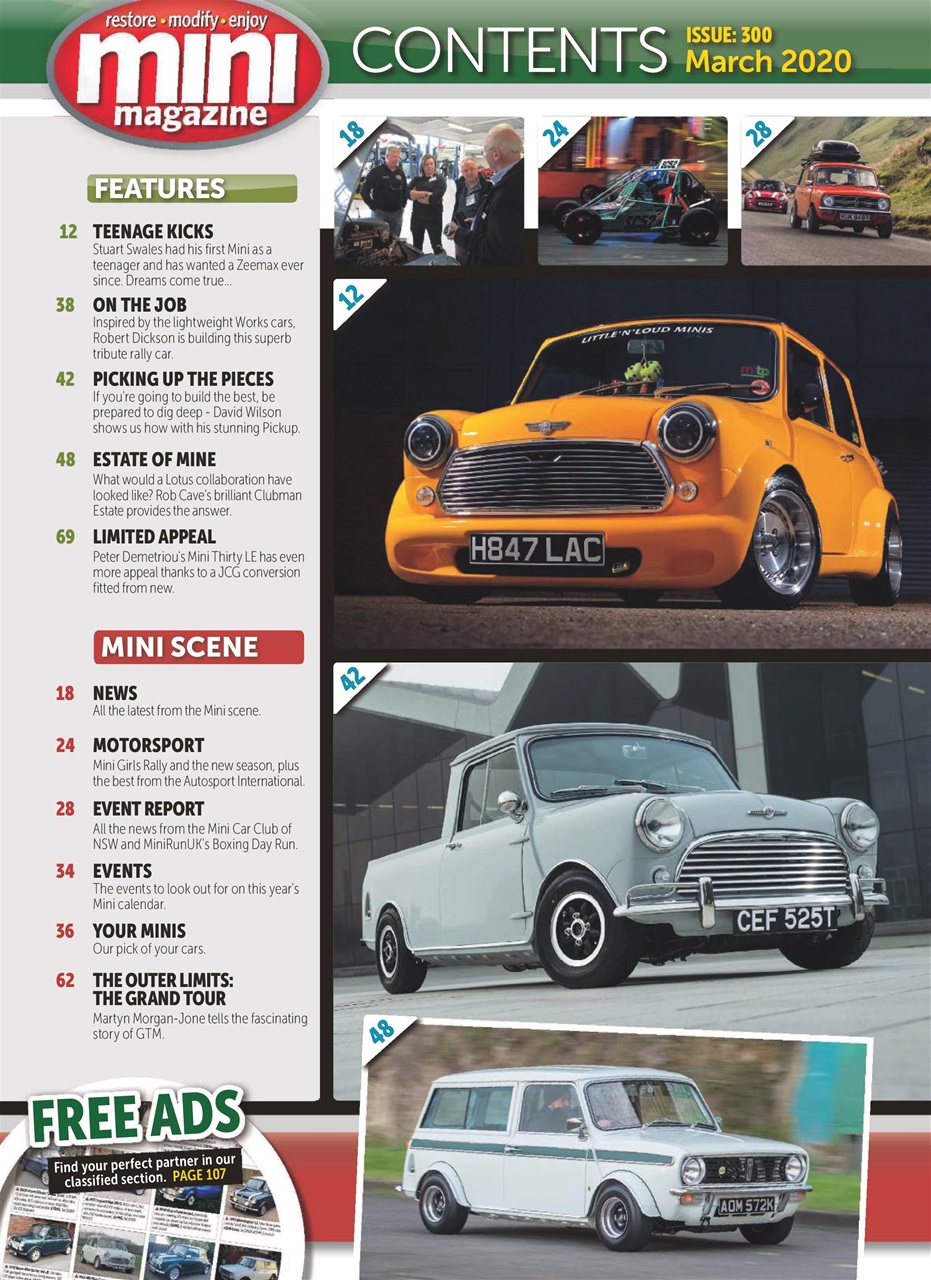 Mini Magazine Preview Pages