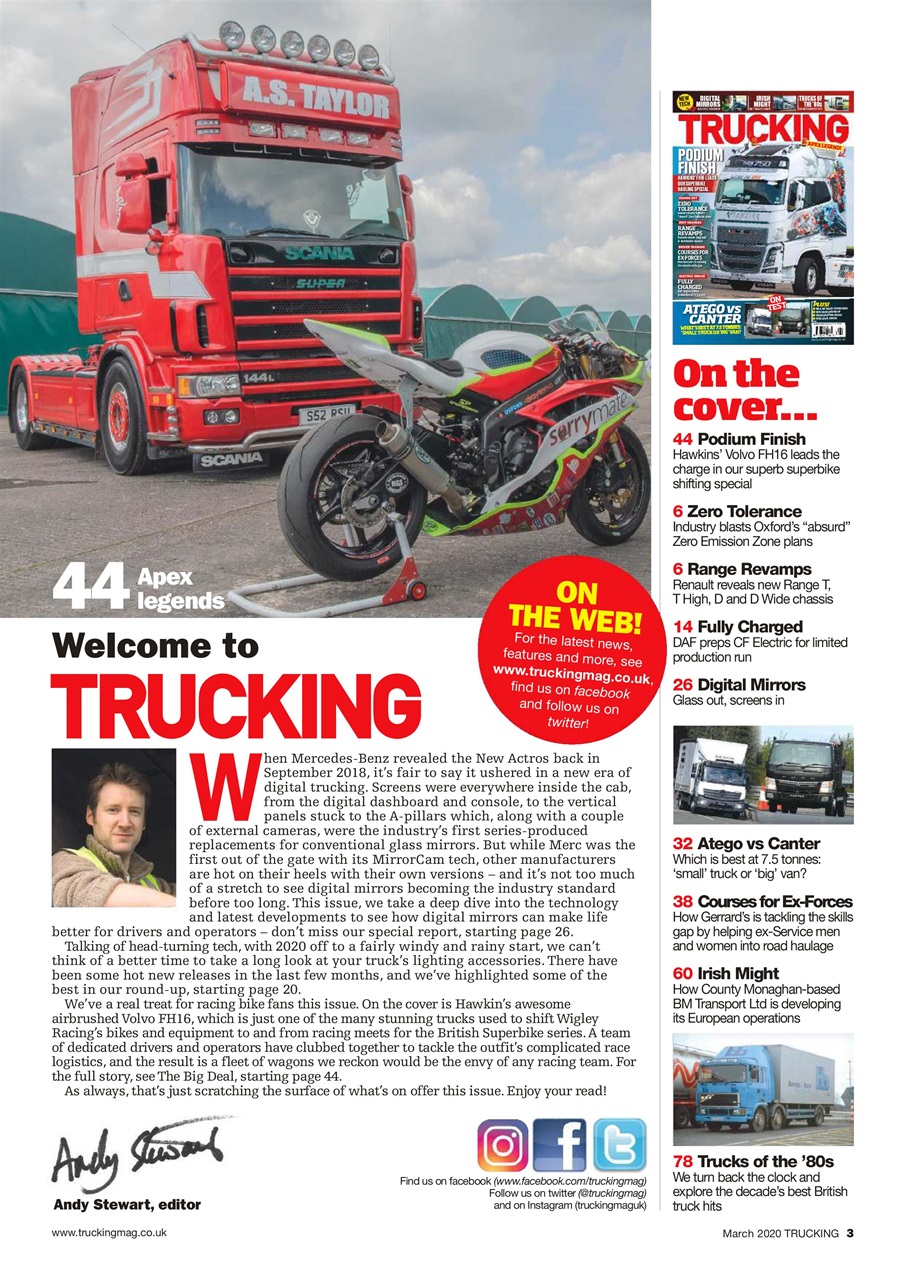 Trucking Magazine Preview Pages