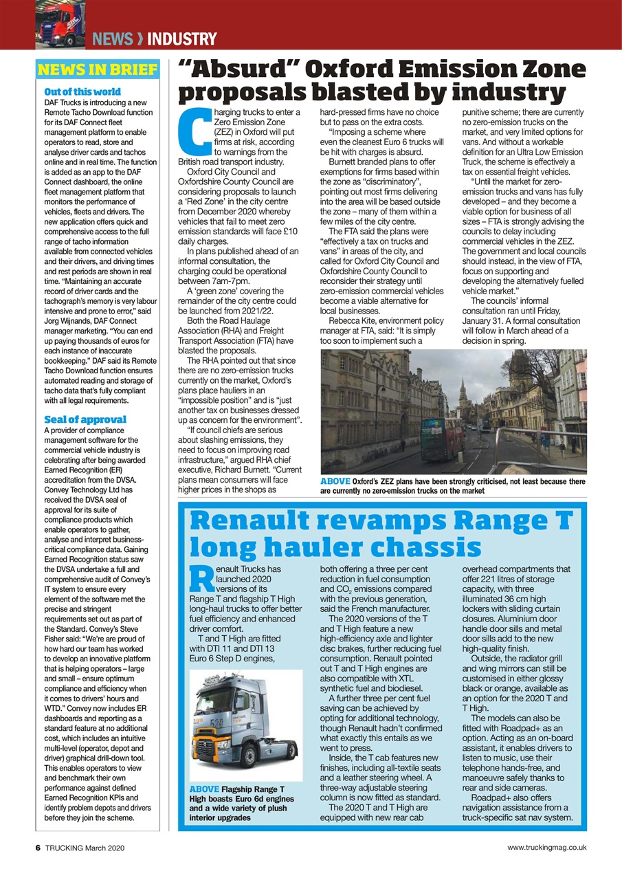 Trucking Magazine Preview Pages