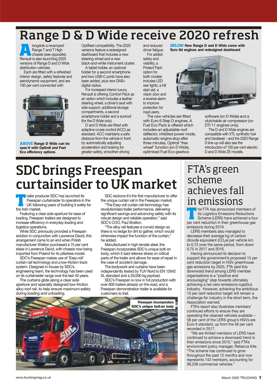 Trucking Magazine Preview Pages