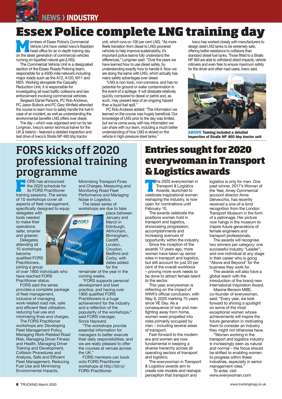 Trucking Magazine Preview Pages