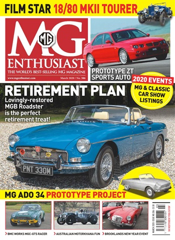 MG Enthusiast issue March 2020