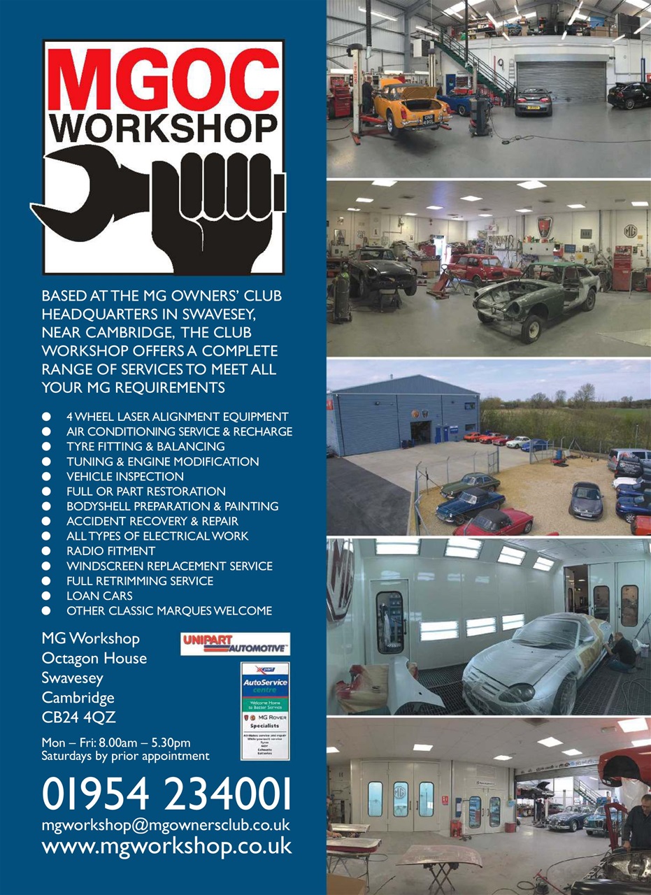 MG Enthusiast Preview Pages