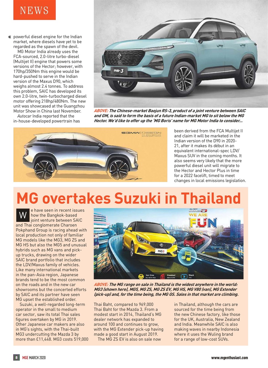 MG Enthusiast Preview Pages