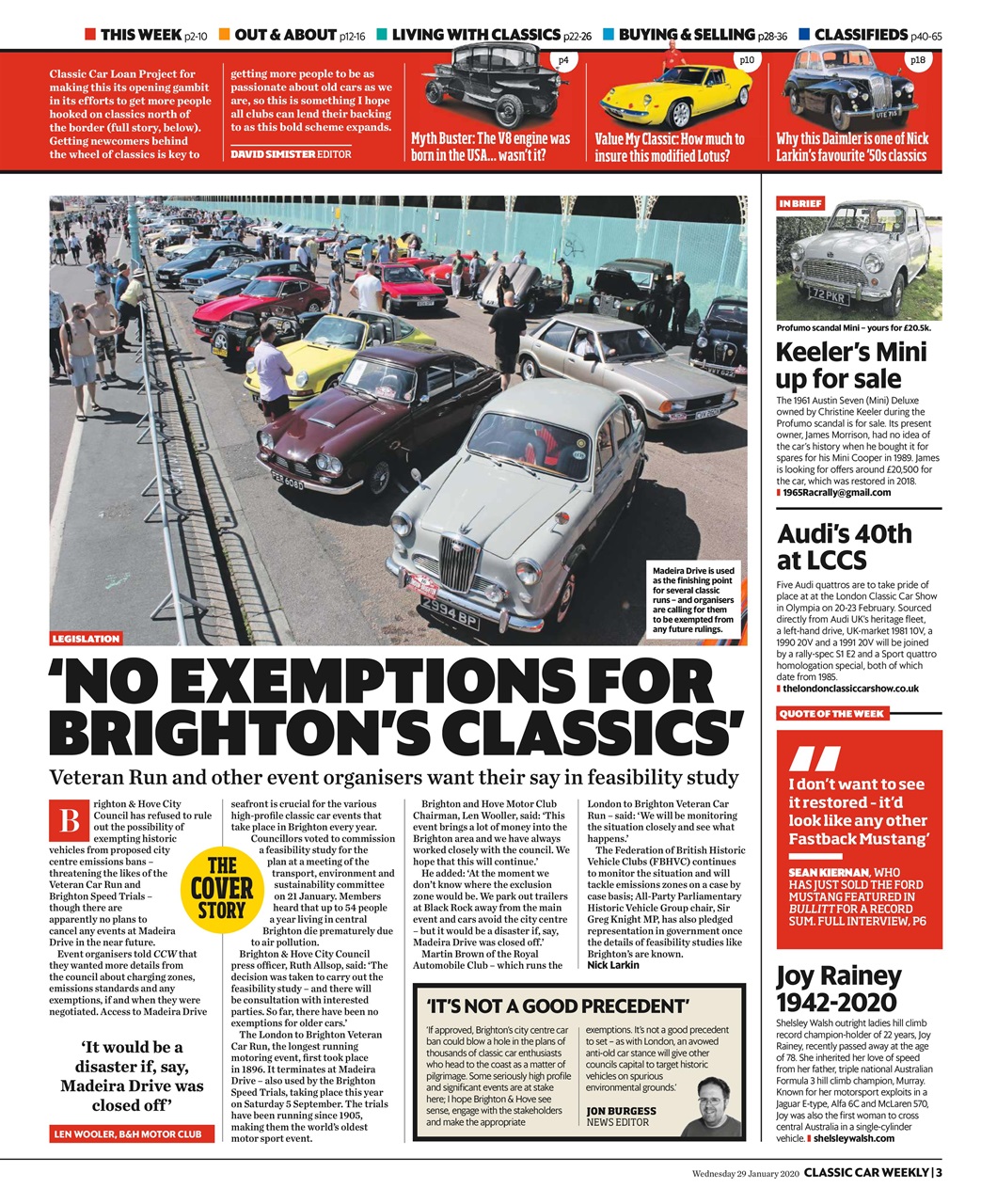 Classic Car Weekly Preview Pages