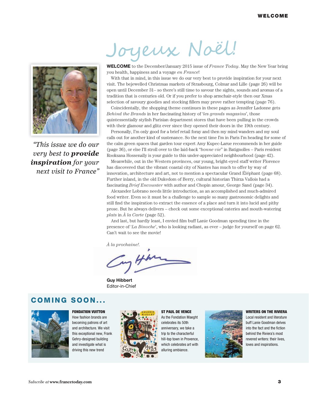 France Today Preview Pages