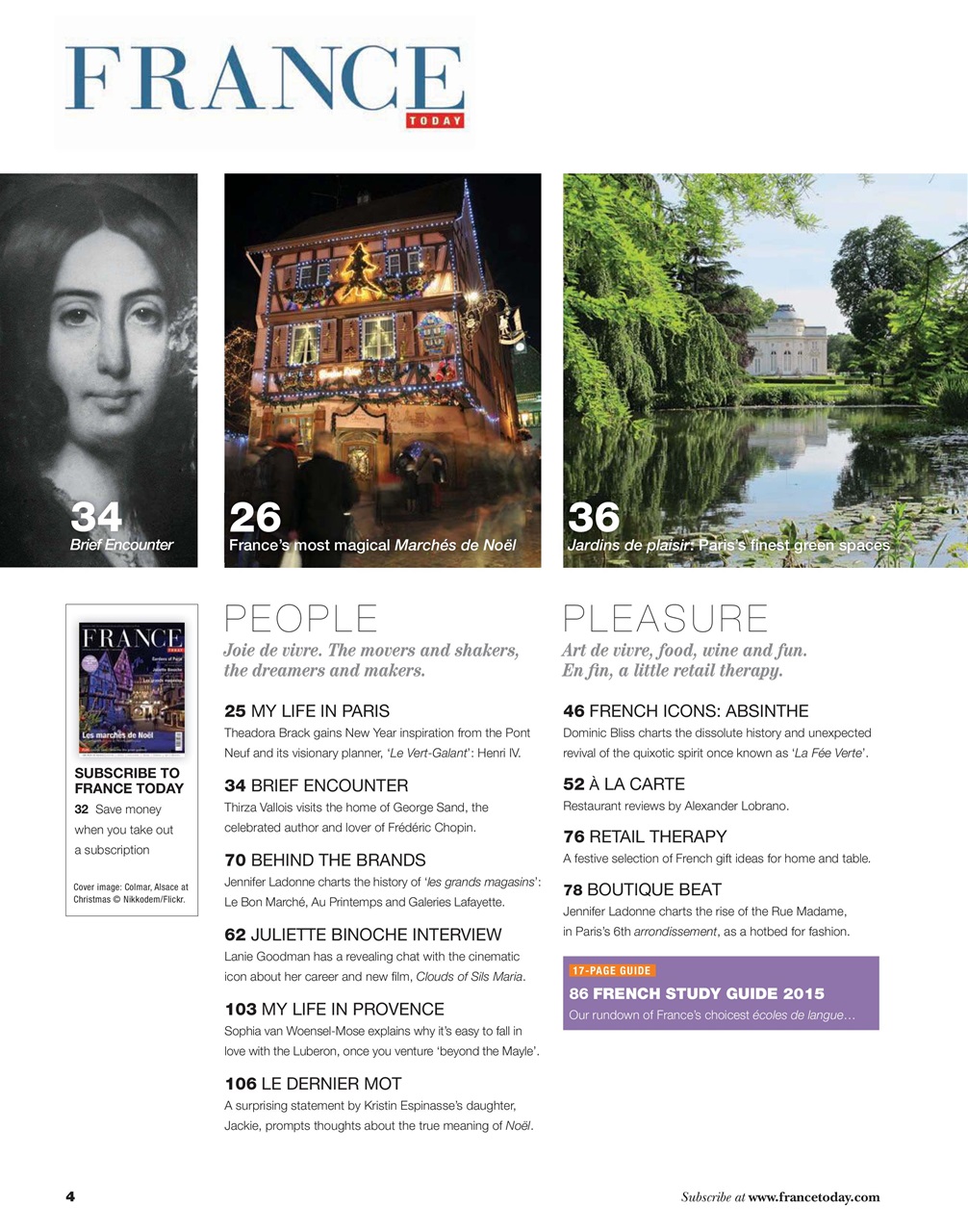 France Today Preview Pages