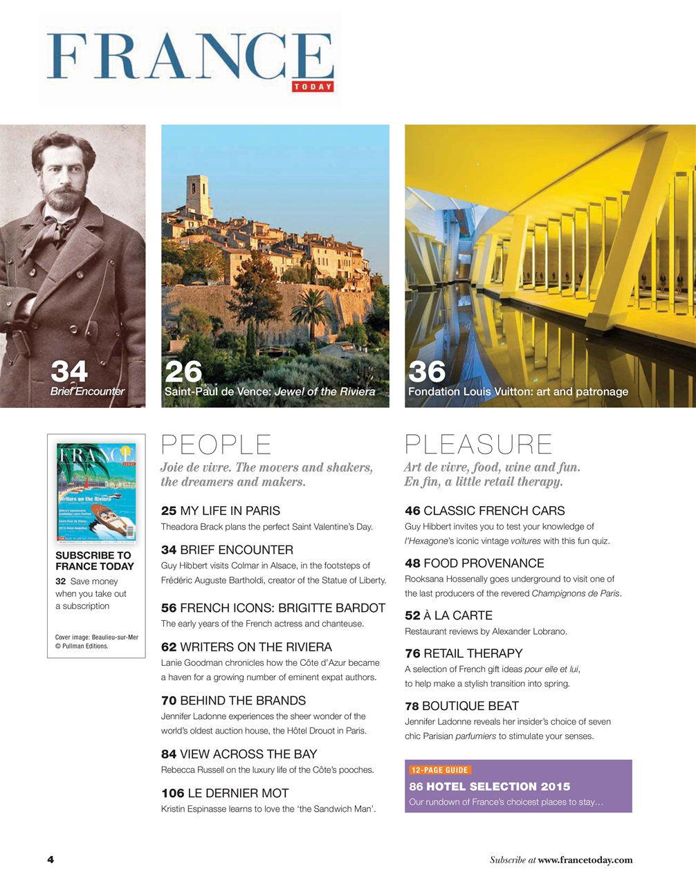 France Today Preview Pages