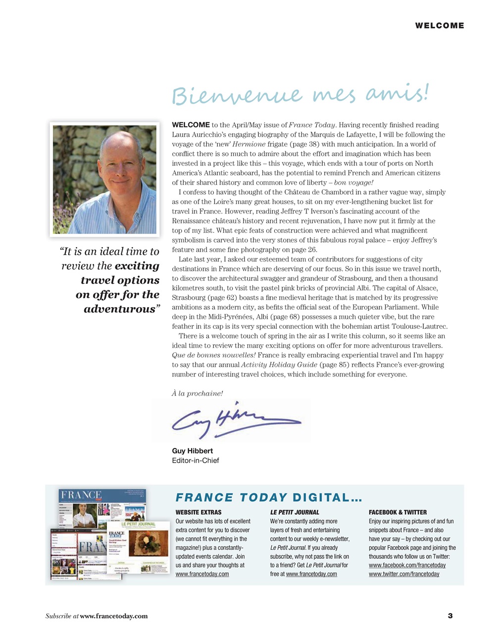 France Today Preview Pages