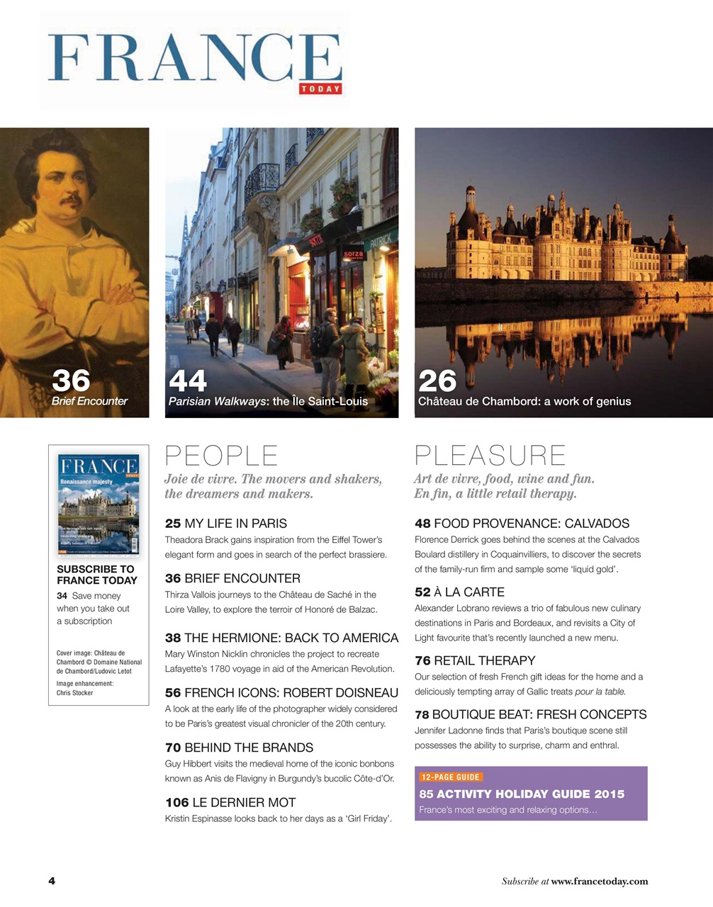 France Today Preview Pages