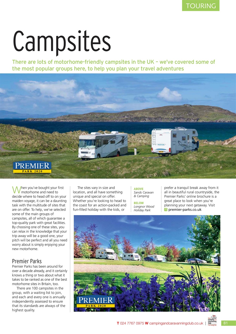Buying Your Perfect Motorhome Preview Pages