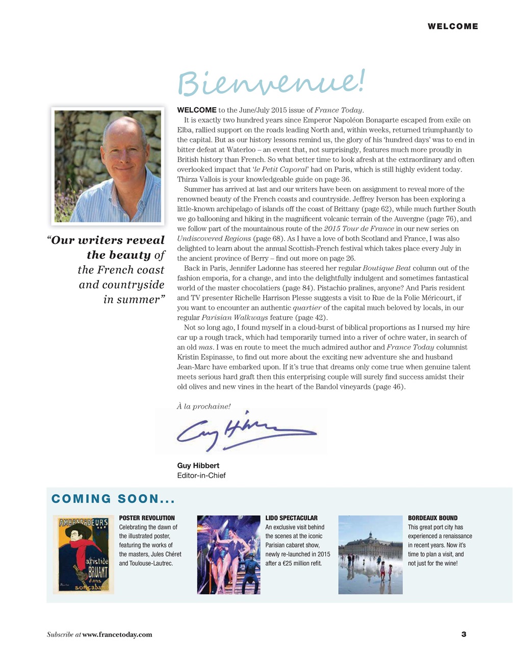 France Today Preview Pages