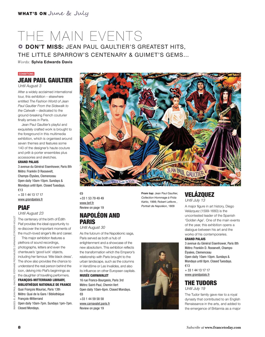 France Today Preview Pages