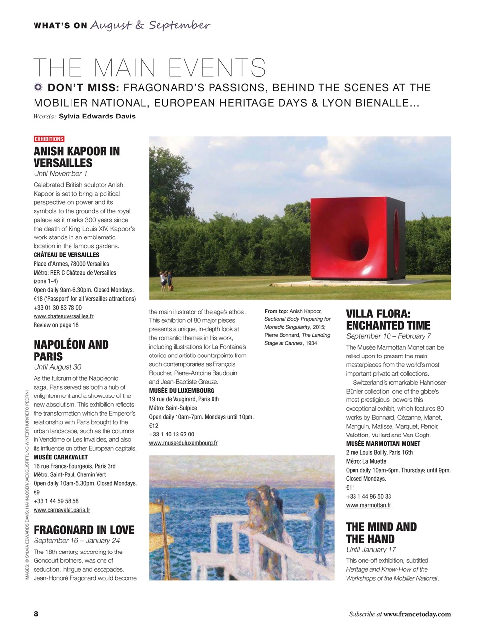 France Today Preview Pages
