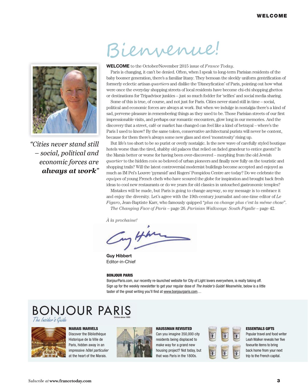 France Today Preview Pages