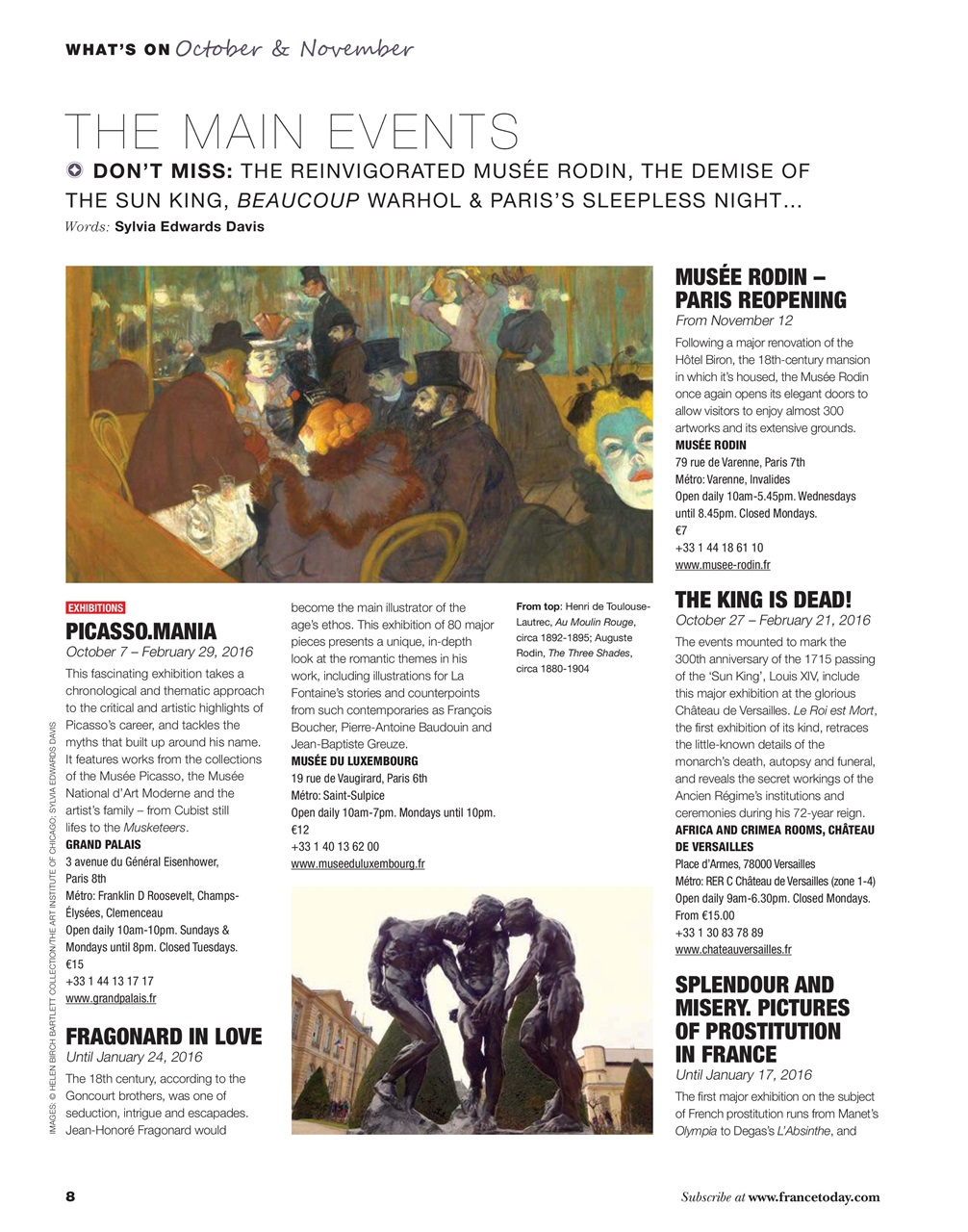 France Today Preview Pages