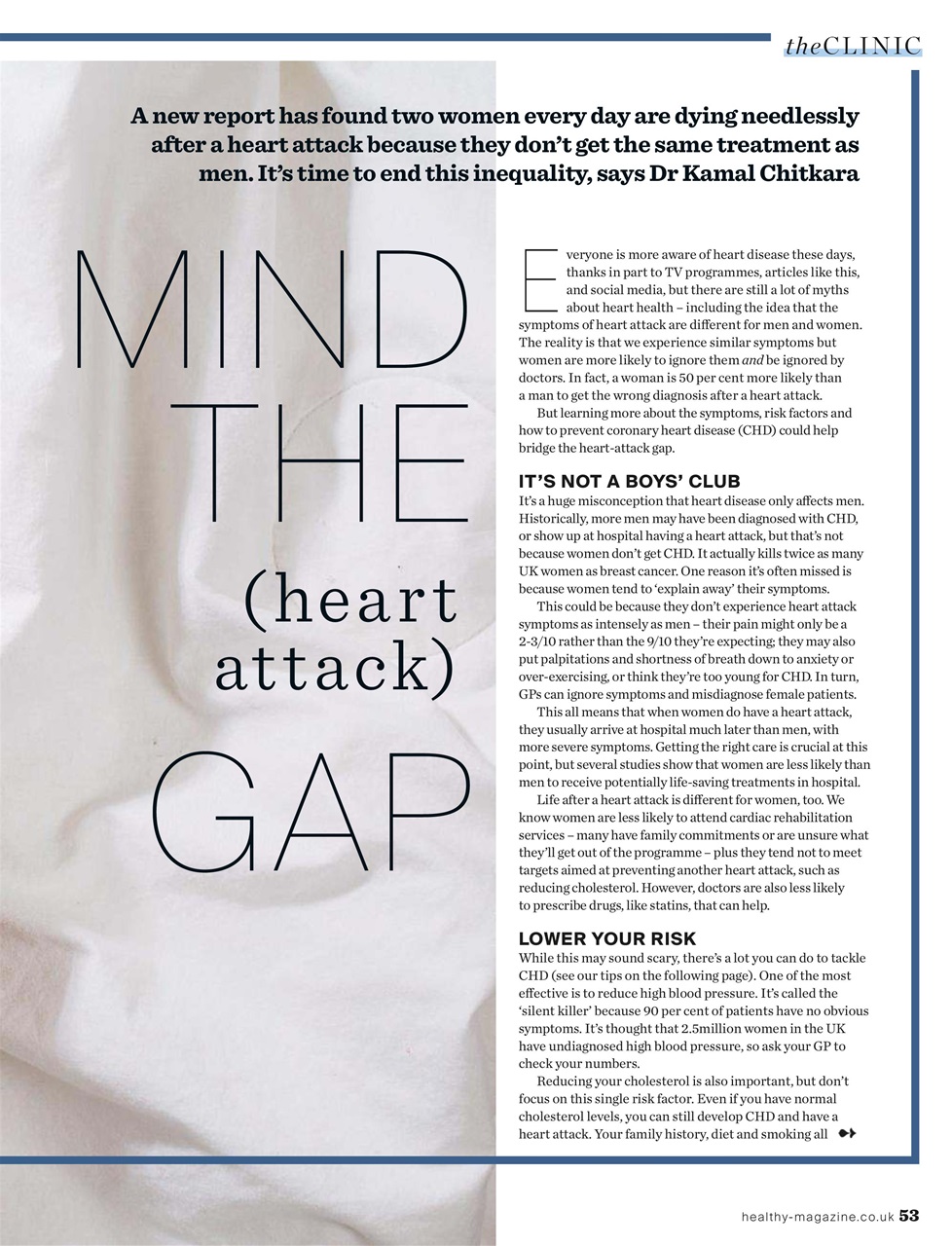 Healthy Magazine Preview Pages