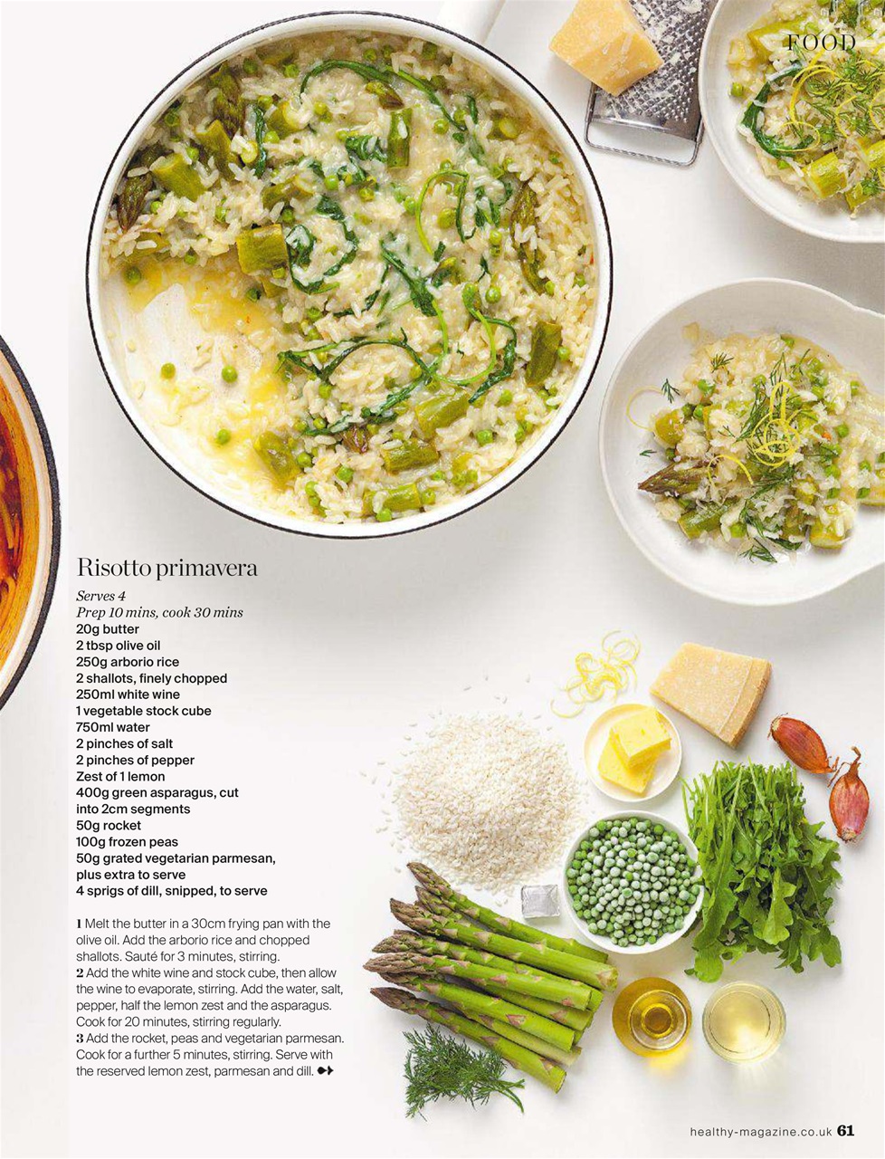 Healthy Magazine Preview Pages