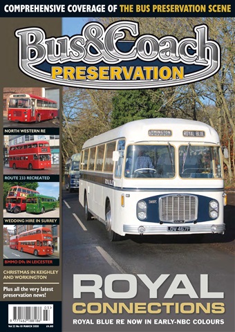 Bus & Coach Preservation issue  March 2020