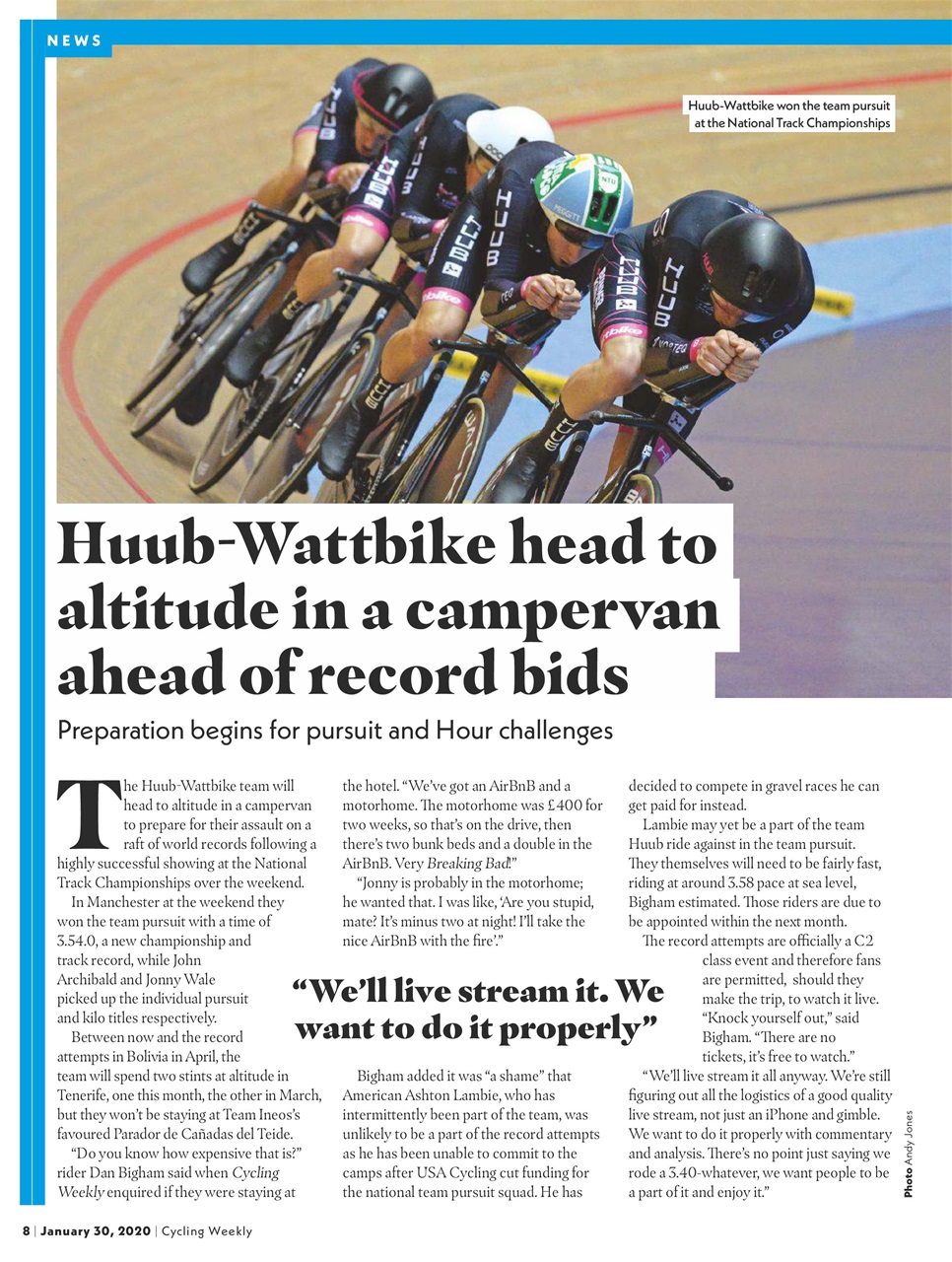 Cycling Weekly Preview Pages