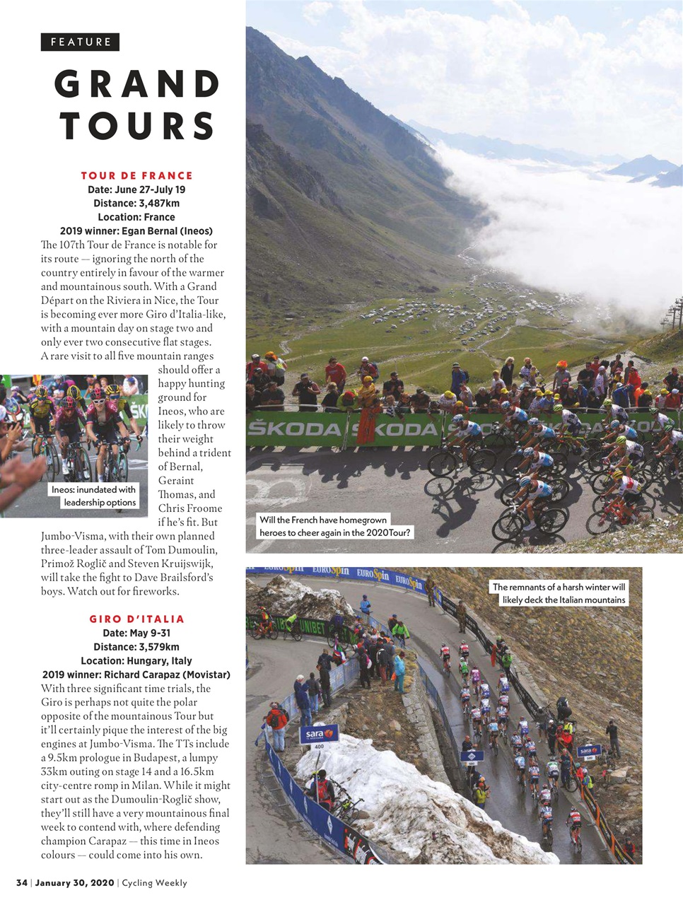 Cycling Weekly Preview Pages