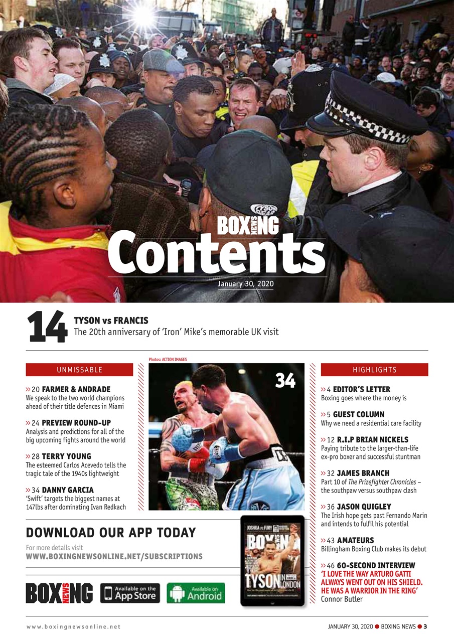 Boxing News Preview Pages