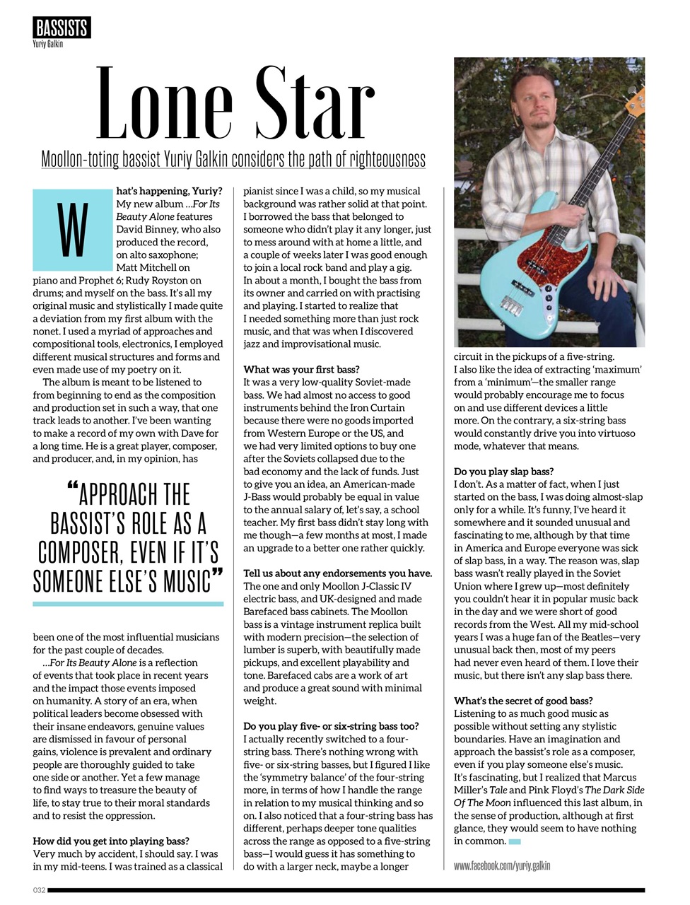 Bass Player US Preview Pages