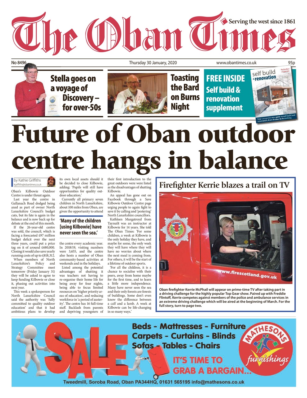 The Oban Times & Lochaber Times Preview Pages