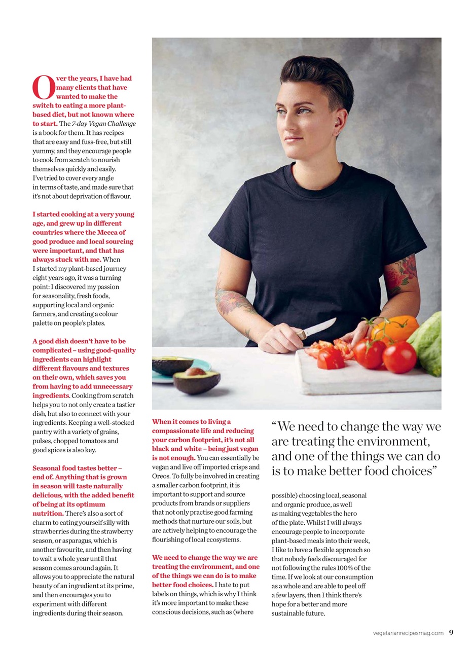 Veggie Magazine Preview Pages