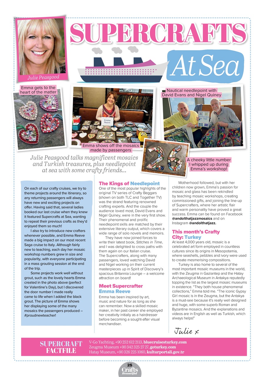 Crafts Beautiful Preview Pages