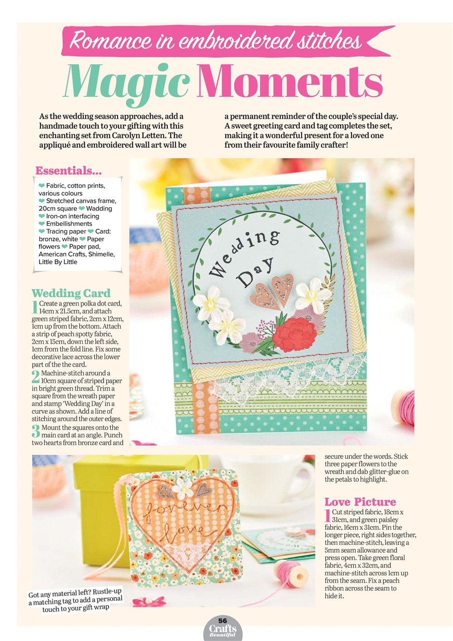 Crafts Beautiful Preview Pages