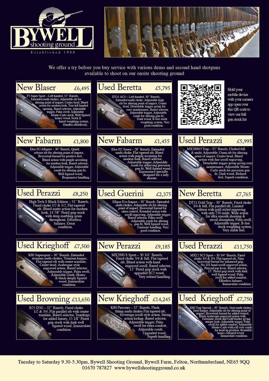 Clay Shooting Preview Pages