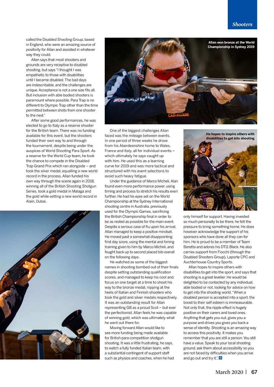 Clay Shooting Preview Pages