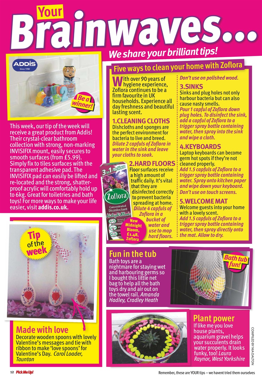 Pick Me Up Preview Pages